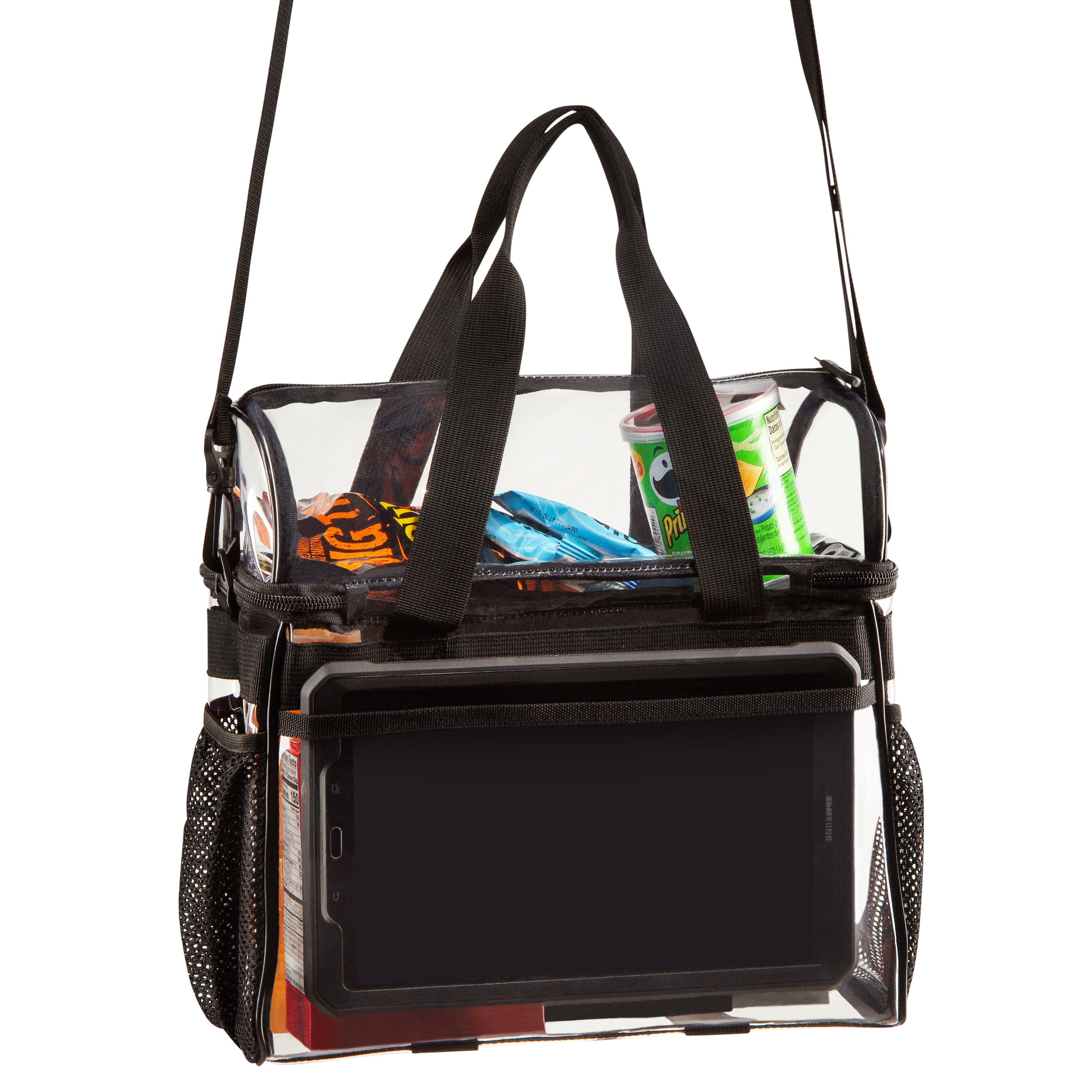 Heavy duty clear tote bag online