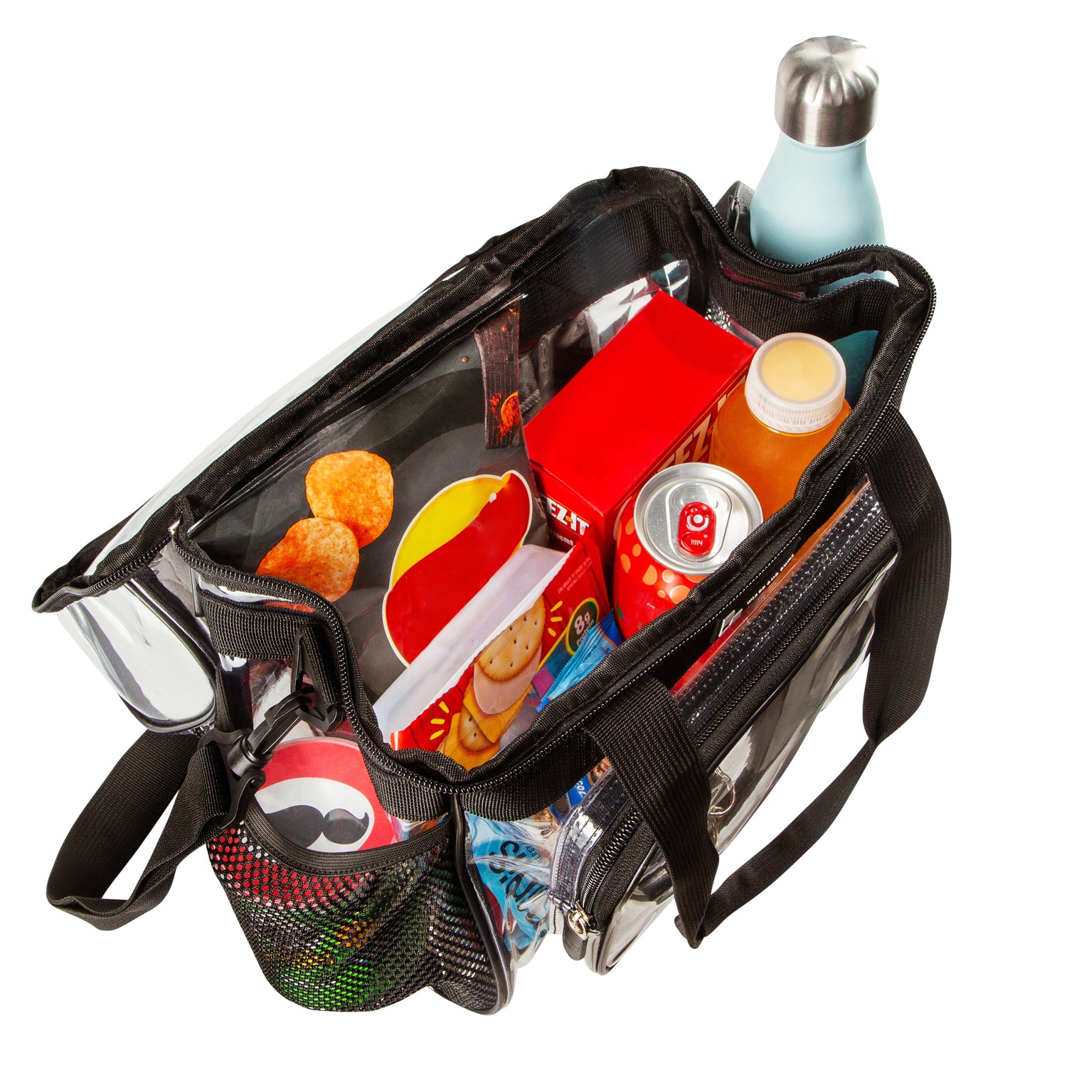 Oraben Stadium Approved Clear lunch Bag, Multi-Purpose Lunch Bag Reusable  Clear Lunch Box/Clear Tote…See more Oraben Stadium Approved Clear lunch  Bag